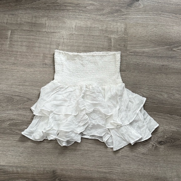 SHEIN Dresses & Skirts - SHEIN White Layered Mini Skirt